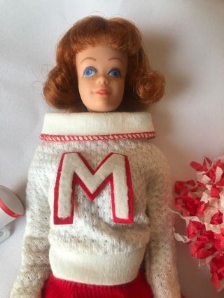 Vintage Barbie Midge With Htf Teeth Box Stand Booklet Near