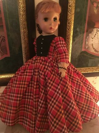 Vintage Madame Alexander Little Women Doll Jo 14 " Maggie Face 1949