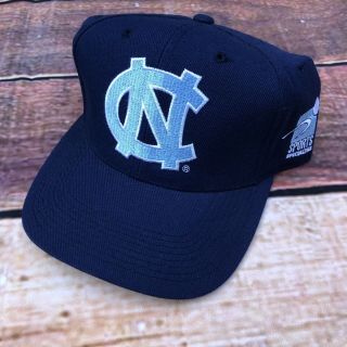 Vintage North Carolina Tar Heels Nc Sports Specialties Plain Logo Snapback Cap
