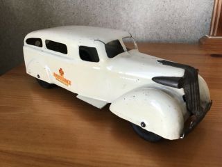 Vintage 1930’s Wyandotte Pressed Steel Ambulance