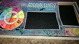 Vintage 1964 Ideal THE ADDAMS FAMILY Game 2269 - 9 6