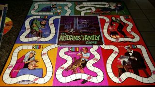 Vintage 1964 Ideal THE ADDAMS FAMILY Game 2269 - 9 8