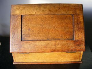 Vintage Wooden Stationary Box / Writing Slope