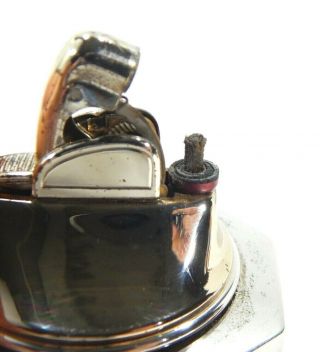 Vintage Tiffany & Co Sterling Silver Desk Lighter Octagonal Shape 185 Grams 6