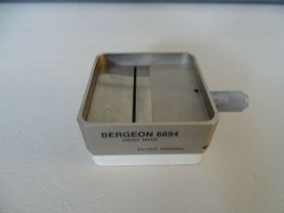 Watchmakers Vintage Bergeon 6694 Measuring Micrometer Type Gauge? Swiss Made