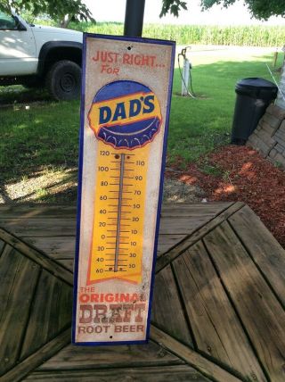 Vintage Dads Root Beer Thermometer