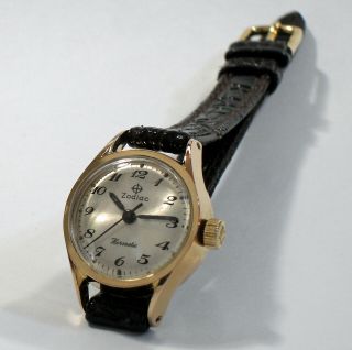 Vintage Zodiac Hermetic Watch Hand Wind Mechanical Killer Ladies Watch