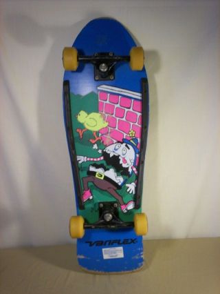Vintage 80s Skateboard Variflex Rare Skate Board