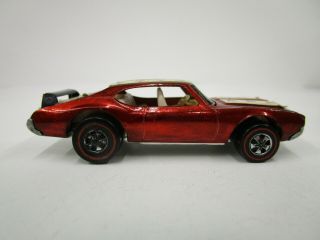 Vintage Hot Wheels Redline - Olds 442 (Oldsmobile - Red -) 5