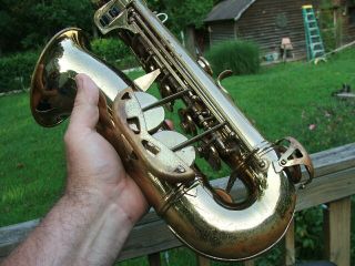 Vintage Conn Shooting Star Alto Saxophone w/ Case 6