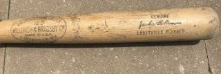 Jackie Robinson Louisville Slugger Vintage Baseball Bat 125 Powerized 34” Club