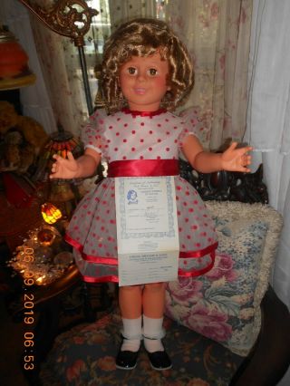 Shirley Temple Doll 36  1985 Doll 400` Vtg.