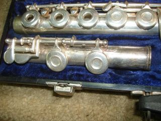 Vintage Gemeinhardt M3 (325285) Flute Early 1970 ' s 3