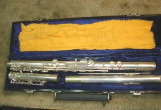 Vintage Gemeinhardt M3 (325285) Flute Early 1970 ' s 6