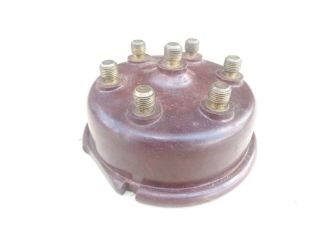 Vintage 1927 - 1932 Cadillac Packard Buick 6 Cyl.  Male Thread Distributor Cap