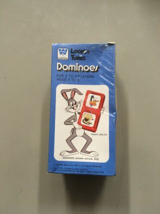 Vintage Looney Tunes Dominos By Whitman