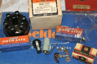 1936,  1937,  1938,  1939,  1940,  1946,  1947,  1948 Dodge Ignition Distributor Tune Up Kit