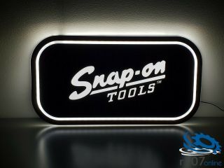 Snap On Led Wall Sign,  Vintage Logo.  & Boxed.