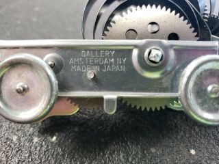 THE GALLERY AMSTERDAM NY MECHANICAL WIND UP TIN TOY CAR 1950 ' S 3
