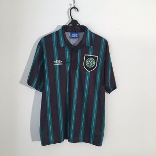 Celtic Football Away Shirt 1992 / 1993 Rare Vintage Retro Medium