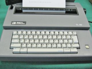 Vintage Smith Corona SL80 Portable Electric Typewriter Guaranteed 2