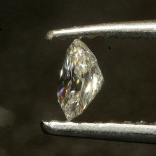 GIA loose certified.  24ct VS1 H radiant cut diamond vintage estate antique 3