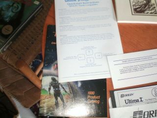 Ultima Trilogy I,  II,  III by Origin (Vintage 1989) IBM PC 3