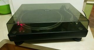 Vintage Sony Ps - Lx300h Turntable Belt Drive With Pitch Control