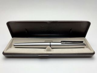 Vintage Montblanc No.  300 Fountain Pen In Blue Color Section