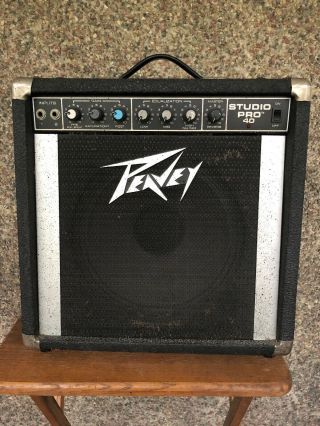 Peavey Studio Pro 40 Guitar Combo Amp.  Vintage 1980 