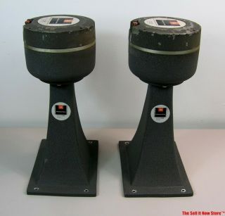 Pair Vintage Jbl 2440 Compression Driver Professional Speaker 16 Ohm 2309 Horn