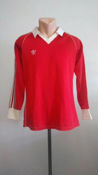 Shirt Sport Football Soccer Fc Adidas Vintage Retro Red West Germany Mens M Long
