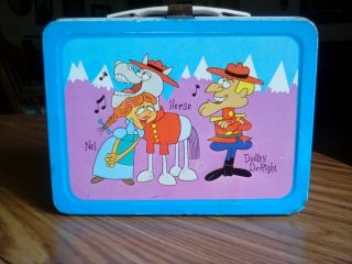 Dudley Do - Right Metal Lunchbox Vintage 1960 