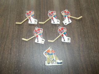 Vintage Eagle Toys Stanley Cup Nhl Hockey Game Montreal Canadiens Players