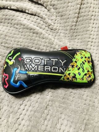 Scotty Cameron Patchwork Fairway Rare Cover Great Color Combo  2