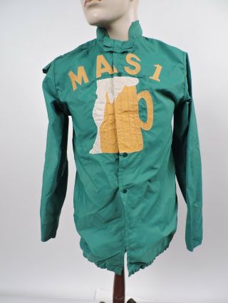 Vintage 1950’s Jockey Shirt W Foaming Beer On Front And Rear