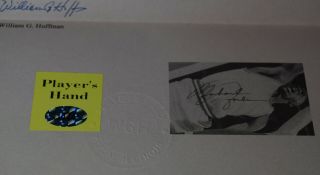 Michael Jordan Vintage Signed autograph 1989 Nintendo AD with LOA 5