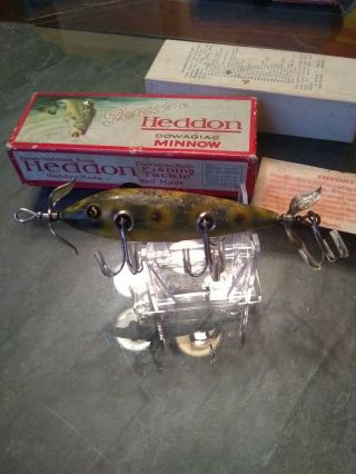 vintage heddon 150 minnow fishing lure 3