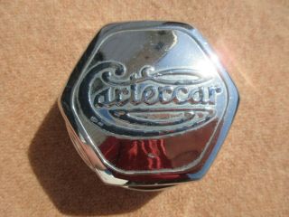 Vintage Antique 20’s 30’s Cartercar Threaded Screw - On Hub Cap Hubcap Nut