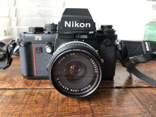 Nikon F3 W 2.  5 35mm Lens And Two Viewfinders - Vintage Japan