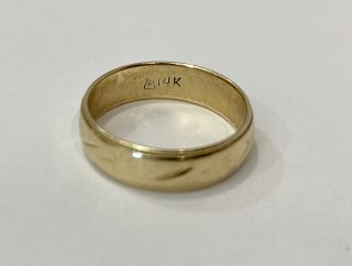 Vintage Mens 14k Gold Ring Size 9 Scrap Or Use 4.  7g