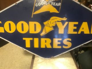 Large Vintage 1950s Goodyear Tires 48 