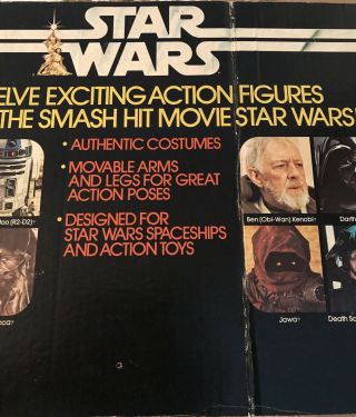 1977 Star Wars Vintage Store Display 12 - Extremely Rare 10