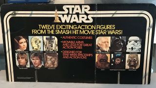 1977 Star Wars Vintage Store Display 12 - Extremely Rare