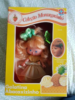 Vintage Strawberry Shortcake Doll Brazil Estrela Pineapple Jelly Abacaxizinho