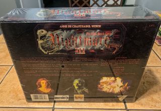 VTG Anne De Chantraine Witch Nightmare 3 III Video Board Game VHS Halloween BNIB 6