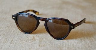 Jacques Marie Mage Hatfield Sunglass World Limited 250 Items Rare Tortoise Brown