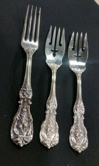 Reed And Barton Francis 1 Sterling Silver Forks