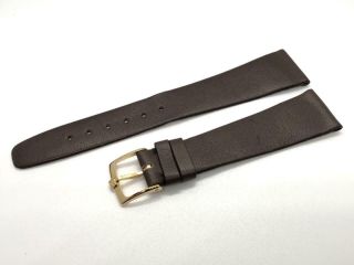 Vintage Leather Strap Band Eterna - Matic 20 Mm Old Stock