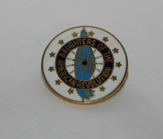 Vintage Dar Membership Pin - Gold Filled - Je Caldwell - Only One On Ebay